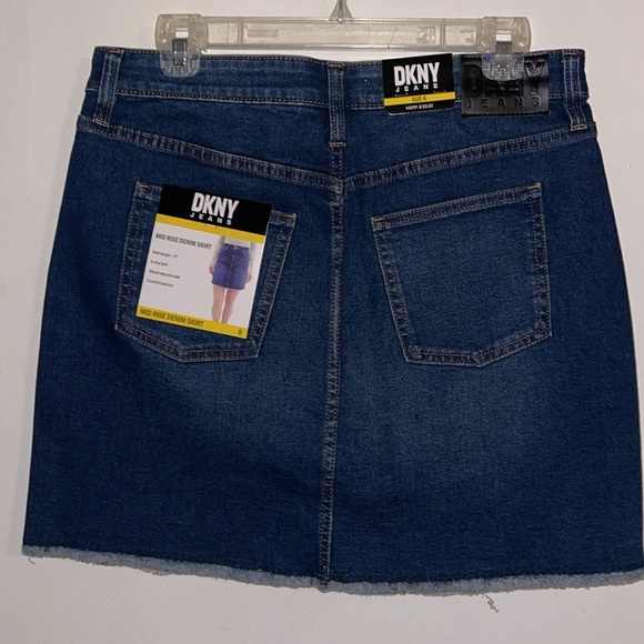 🌹DKNY JEANS MIDI SKIRT - Picture 2 of 5